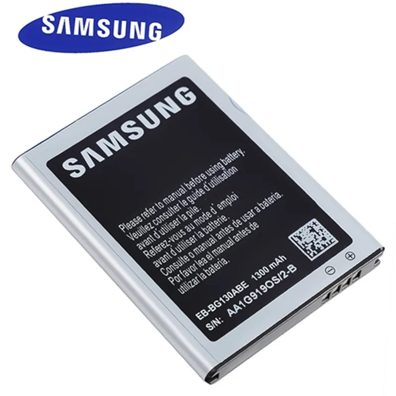 Оригинальный сменный аккумулятор samsung EB-BG130ABE для Galaxy Star Pro Star2 G130 2 аутентичная
