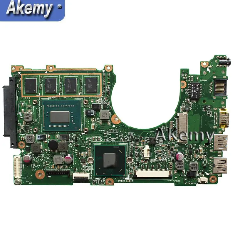 AK X202E материнская плата для ноутбука For Asus X201E S200E X201EP тест оригинальная 2G RAM