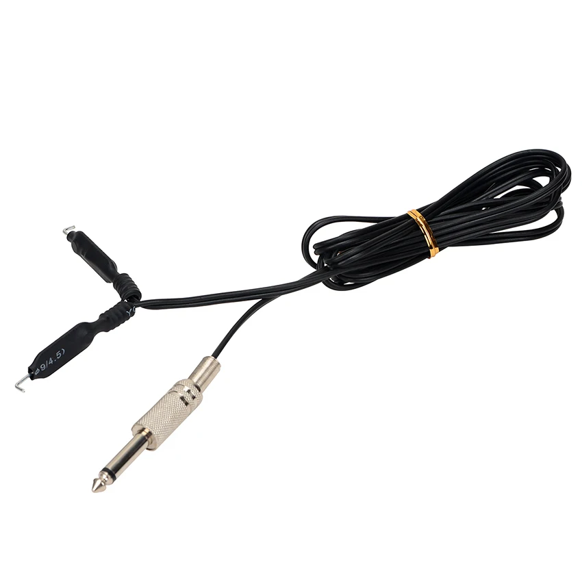 Precio al por mayor negro 1 unids nuevo profesional tatuaje clip cable para alimentación máquinas de tatuaje fuente de alimentación tatuaje Precio al por mayor negro 1 unids nuevo profesional tatuaje clip cable para alimentación máquinas de tatuaje fuente de alimentación tatuaje