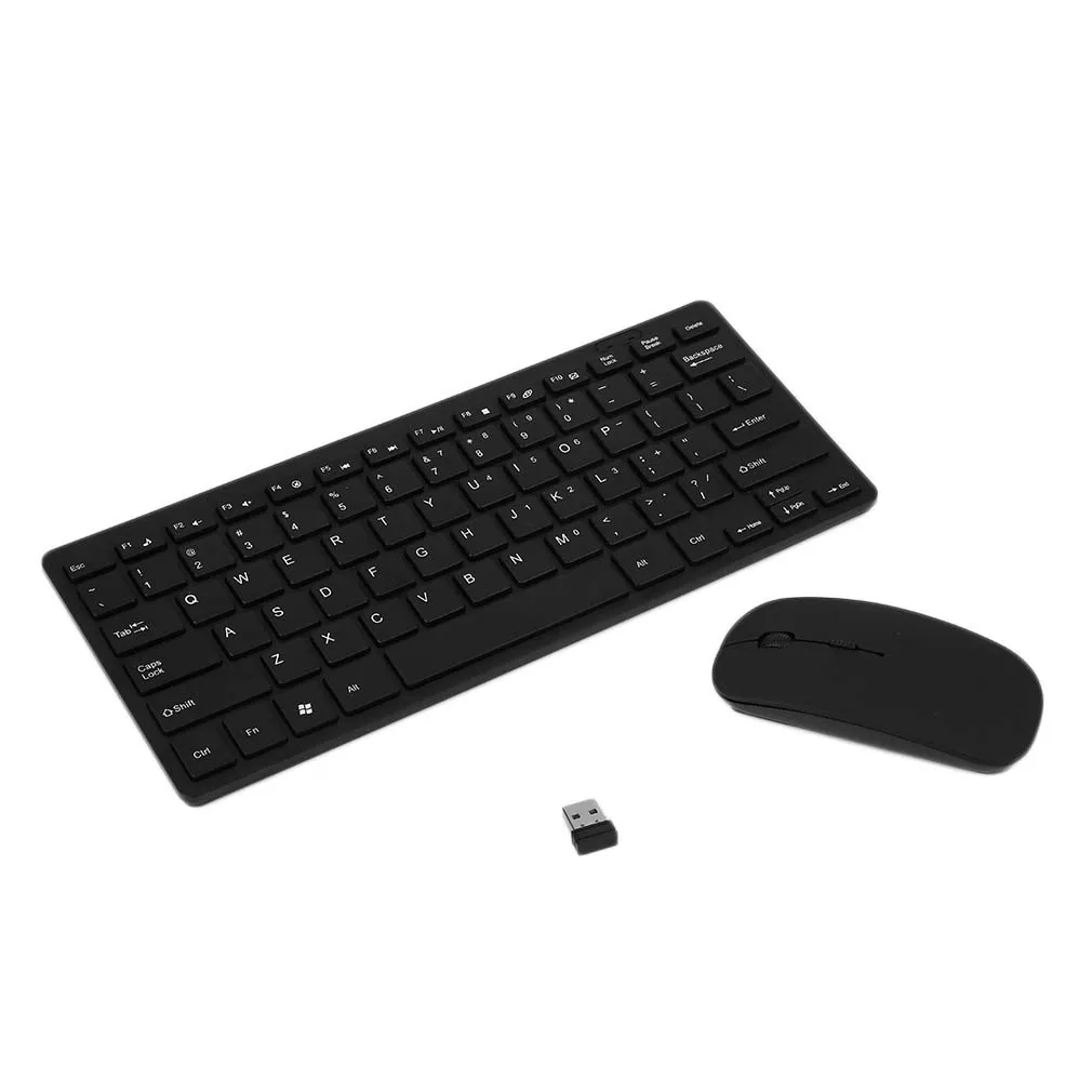 

Multimedia 2.4G Wireless Micro USB Charging Mini Keyboard Mouse Combo Set