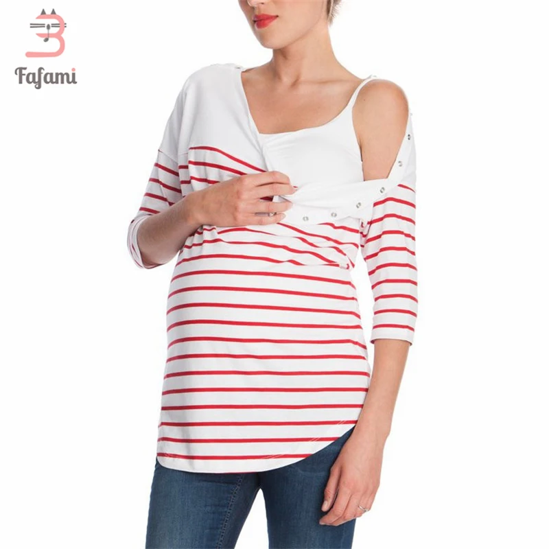 

Maternity Nursing Tees Maternity Clothes Nursing Top Breastfeeding Clothes Pregnancy Clothing Shirt Tshirts for Pregnant women
