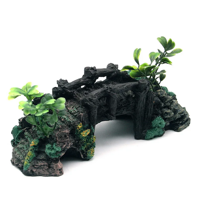 Aquarium Landscaping Fish Tank Crafts Ornaments Decorations Antique