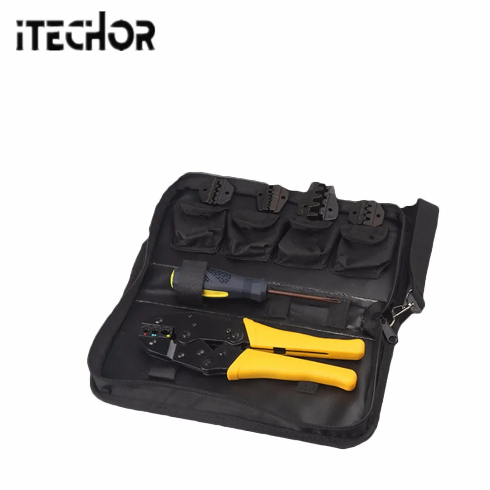 

iTECHOR WXK-30JN Terminal Professional Crimping Pliers Set Multi-function Wire Crimper Hand Tool