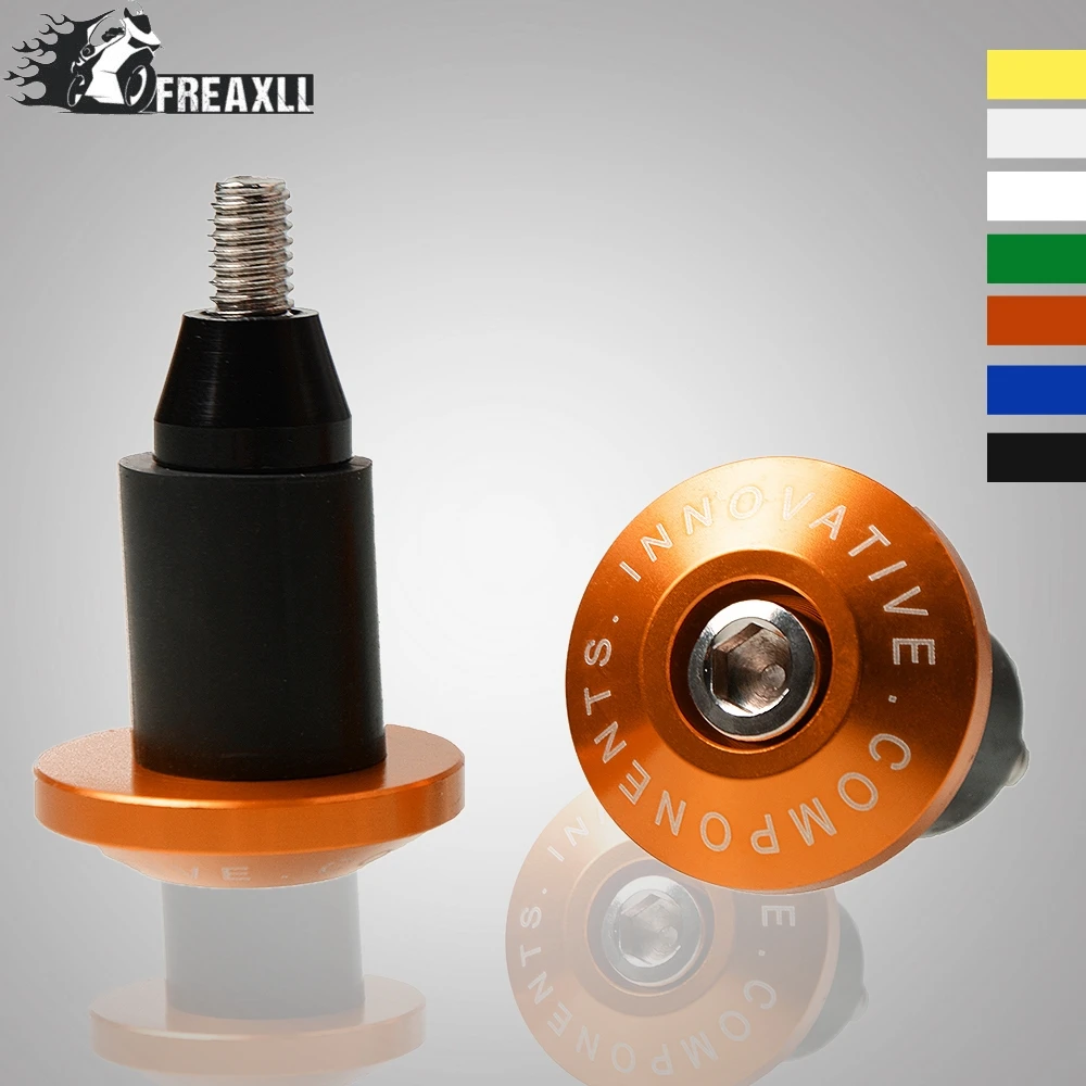 

Motorcycle 7/8'' 22MM Handlebar Grips Handle Bar Cap End Plugs For KTM RC 125 250 144SX 200XC-W 200EXC 250SX-F 250SX