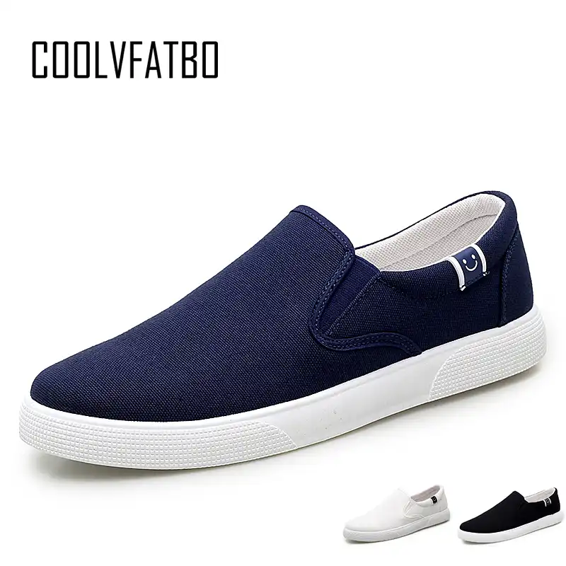 mens blue and white shoes