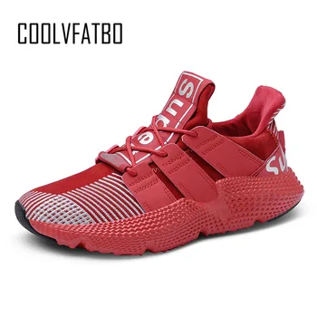 

COOLVFATBO Men Casual Winter Shoes Lac-up Men Shoes Lightweight Comfortable Breathable Walking Sneakers Tenis Feminino Zapatos