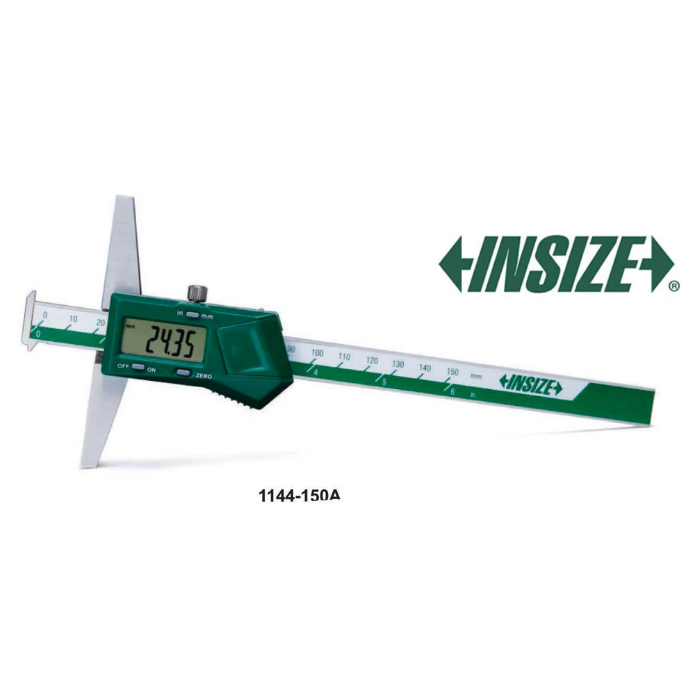 1144 150A Insize Range 150mm digital double hook depth gauge USB data