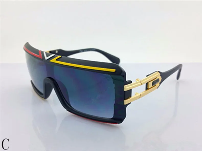 New CZ Brand Retro Male Sun Glasses Square Frame Goggles Clear Gradient Grey Lens Men Sunglasses Oversize Luxury Logo CZ4024