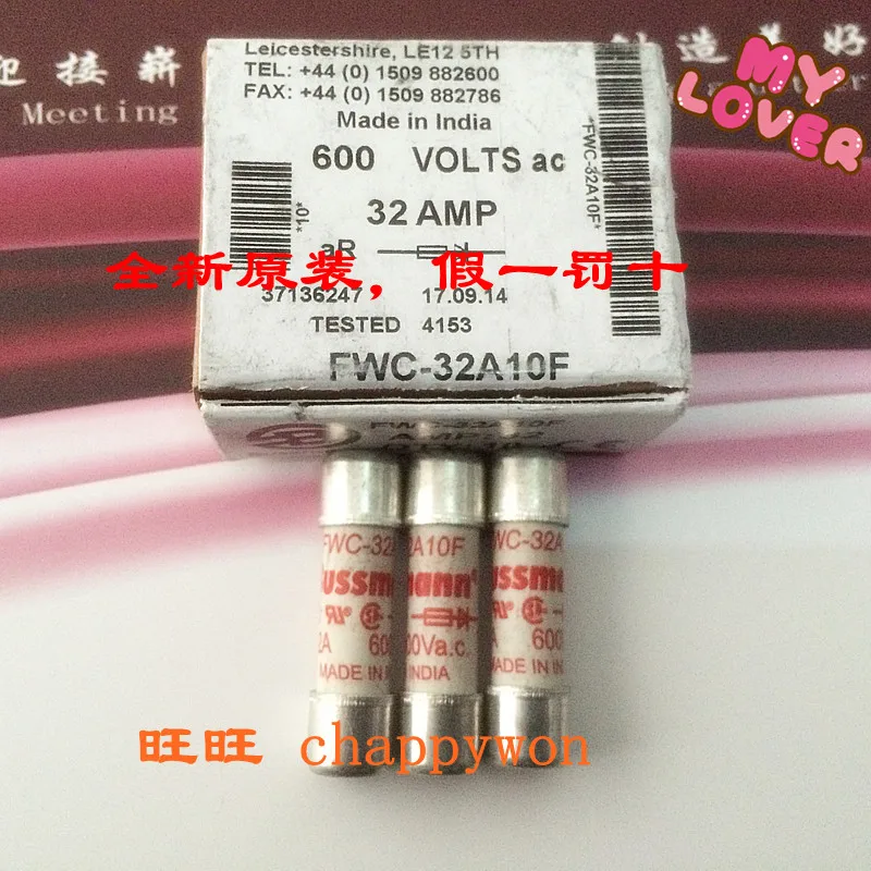 

Fast Fuse BUSSMANN Original FWC-32A10F 600V 32A fuse 10 * 38 imported