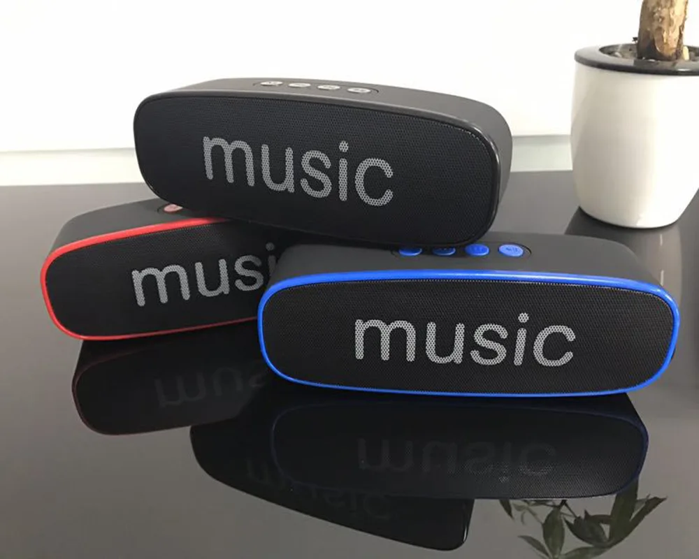 SC212 Bluetooth динамик мобильный беспроводной автомобильный аудио Смарт Портативный палочки- карта открытый сабвуфер Поддержка TF карта