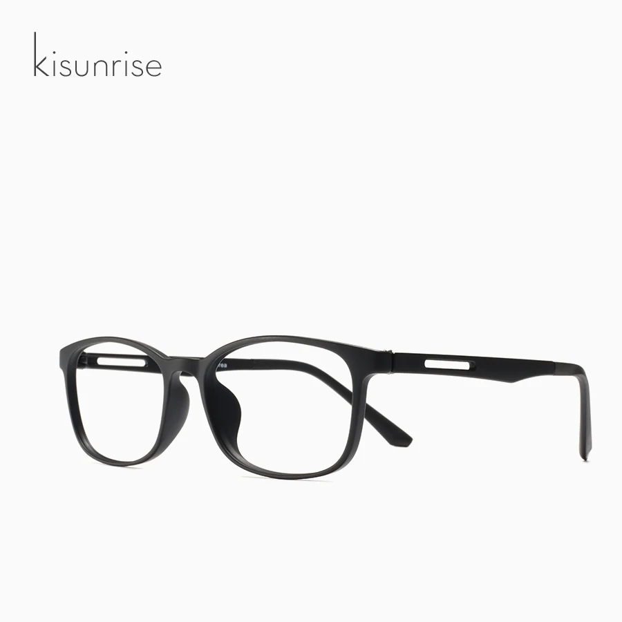 KISUNRISE Корея TR90 Рецептурные очки Мужские квадратные оправа для миопии оптические очки подростковые очки женские 처ksksks037