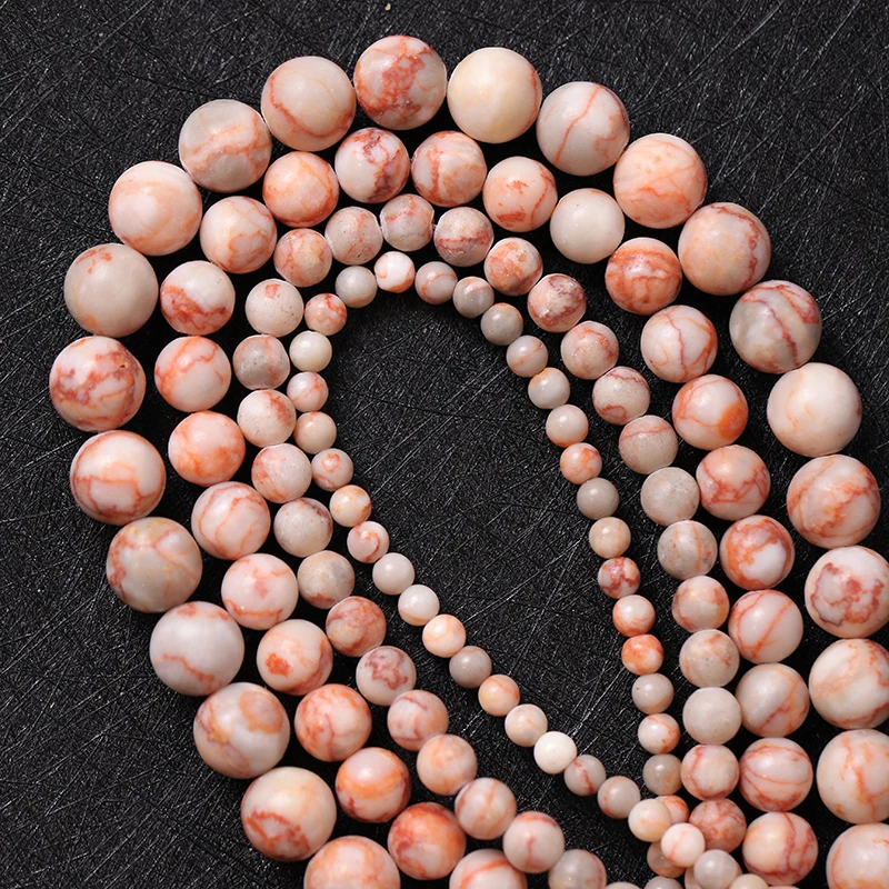 Whole loose beads Round 4 mm/6 mm/8 mm/10 mm beads for jewelry making