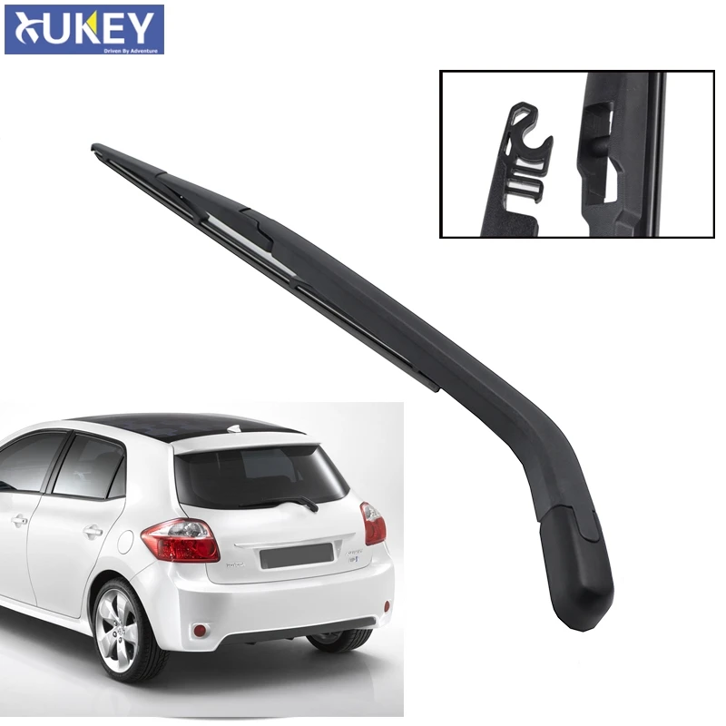 

Xukey 12" Rear Windshield Wiper Blade Arm Set Kit For Toyota Auris Hatchback MK1 Europe 2006 2007 2008 2009 2010 2011 2012