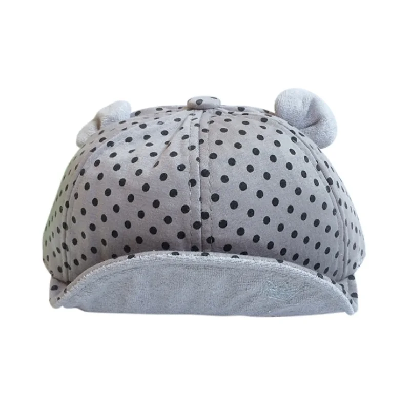 Baby Summer Cotton Baseball Caps Infant Hats Cute Casual Dot printed