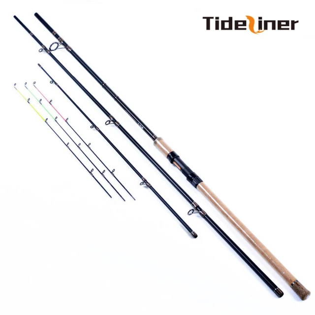 Tideliner Feeder fishing rod 3.6m 3.9m 90g-230g 3+3 three quivertips H M S