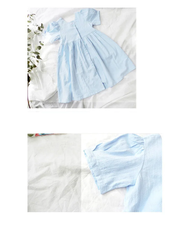 long summer dresses casual teenage girl clothing pink blue maxi toddler girls dresses 2018 cotton mother daughter clothes 4 5 6 7 8 9 10 11 12 13 14 15 16 17  years old little big girls dress new arrivals children dresses girls (2)