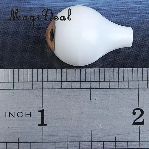 8Pcs/Pack Round Acrylic Doll Eyes Eyeballs for Dolls Plush Animal Toys Halloween Props DIY Craft Accs 16mm