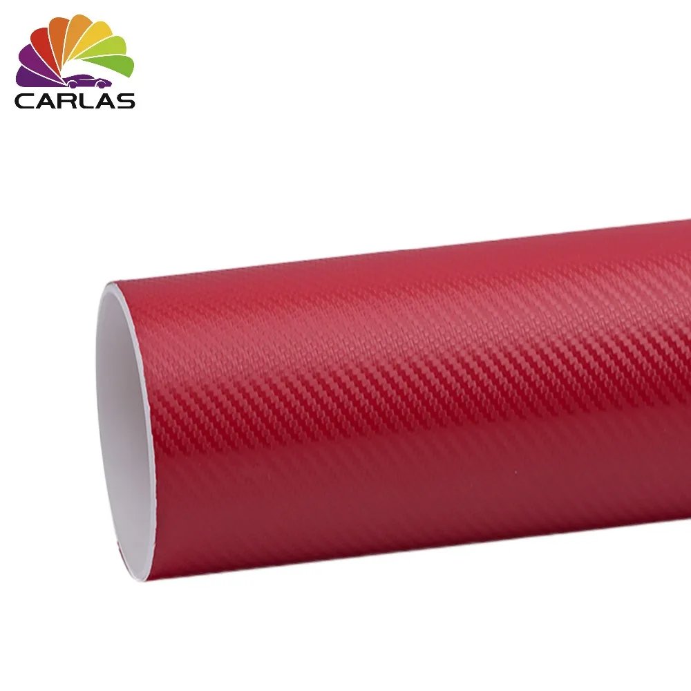 

30*100cm Carlas 3D carbon fiber wrap with car wrap