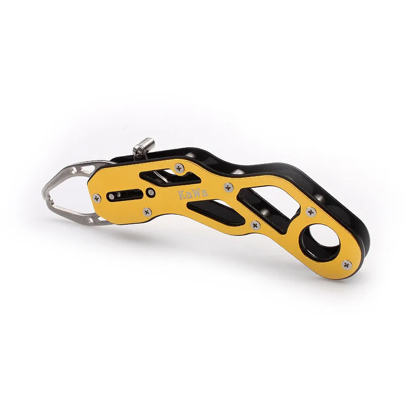 Online Kawa nuevo agarre de pesca de aleación de aluminio agarre de labio de pescado agarre agarrador de agarre de pesca de alta calidad herramienta portátil compacto