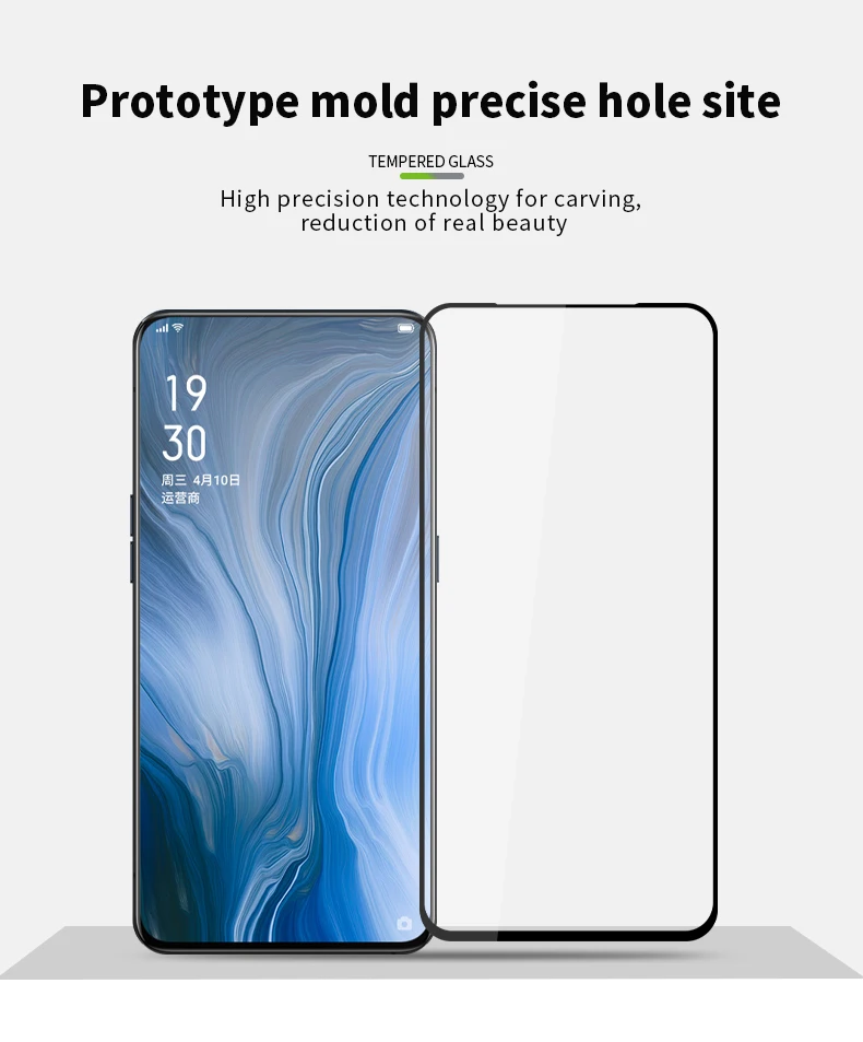 OPPO Reno 10X PINWUYO 9 H полное покрытие Закаленное стекло Защитная пленка для экрана OPPO Reno 10X10 раз зум