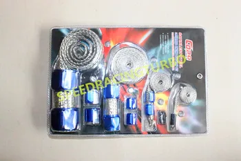 

STAINLESS BRAIDED ENGINE/VACUUM/FUEL/HEATER/OIL LINE DRESS-UP HOSE SLEEVE BLUE