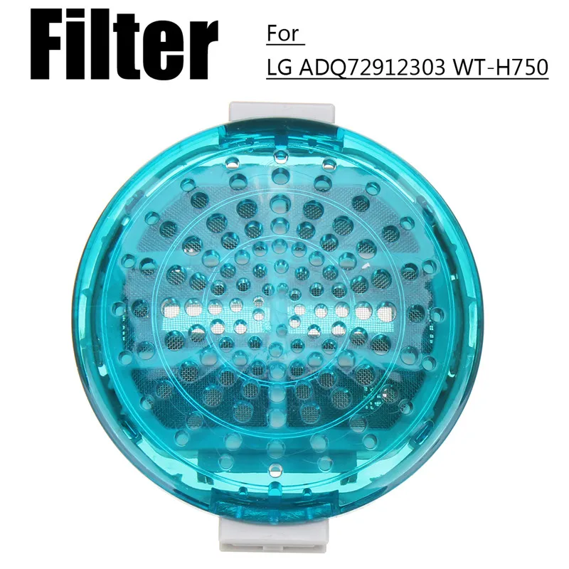 Фильтр для стиральной машины для LG ADQ72912303 WT-H750, устройство для фильтрации волос, фильтр-мешок, чистящие средства