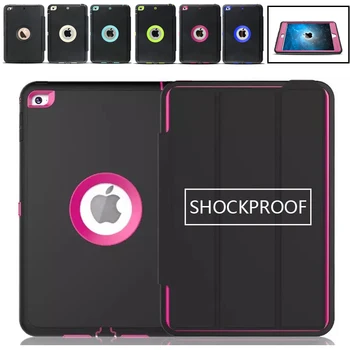 

Full Protection Case For Apple IPad Mini 5 7.9 inch 2019 IPad Mini 4 Safe Shockproof Heavy Duty TPU Hard Cover Kickstand Funda