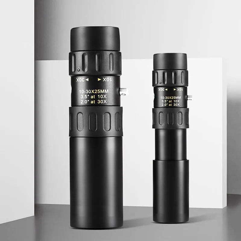 

PRONITE Original binoculars Nikula 10-30x25 Zoom Monocular high quality Telescope Pocket Binoculo Hunting Optical Prism Scope