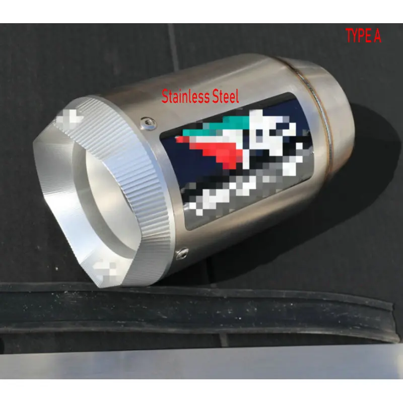 

MOKALI customized motorcycle exhaust Titanium muffler stainless steel escapement motocross escape z750 fz6 crf 230 cb400 S1000RR