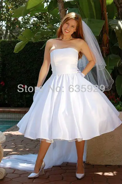 Tea Length Dress with Petticoat