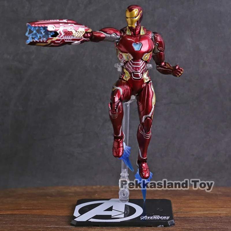 

SHF Avengers Infinity War MK50 & Tamashi Stage PVC+Metal Action Figure Collectible Model Toy