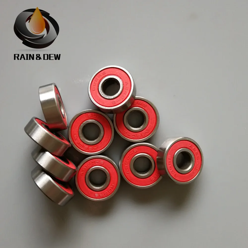 608 2RS REDS прецизионные Скейт Скейтборд Подшипники 8X22X7 роликовые коньки подшипник