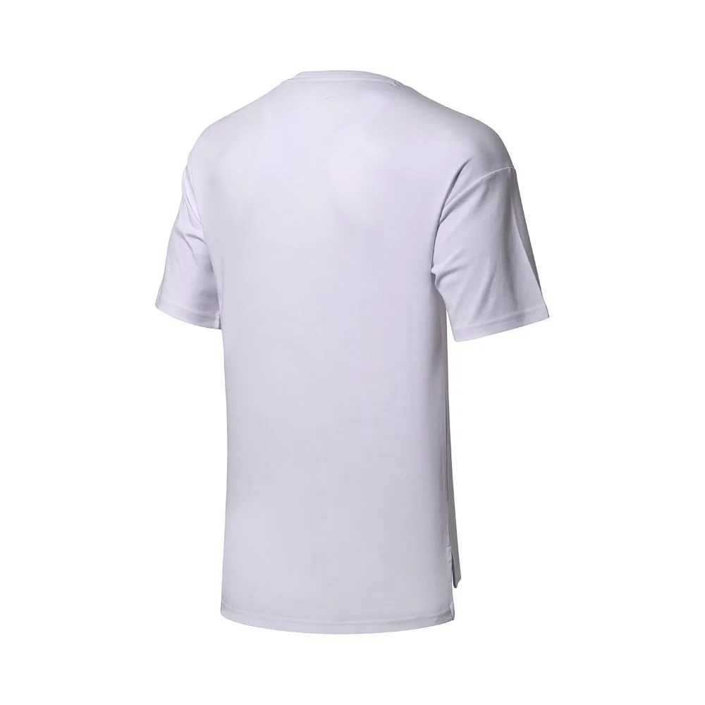 Мужские футболки Li Ning для баскетбола классический крой из 100% хлопка дышащая