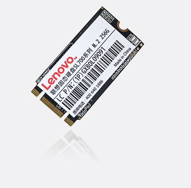 lenovo SSD Внутренний твердотельный диск 256 ГБ 128 Гб жесткий диск NGFF M.2 2242/2280 для ноутбука, настольного компьютера, ПК, игровой компьютер