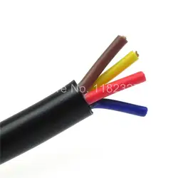 Высокое качество 1-20 метров длина LVDS сборочный кабель силовой кабель размер сердечника 4*0,75 мм Экранирование LVDS кабель Электронный провод