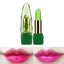 2018 New Natural Temperature Change Color Jelly Lipstick Long Lasting Moistourizing Lip Makeup Lip Balm For Women Lady