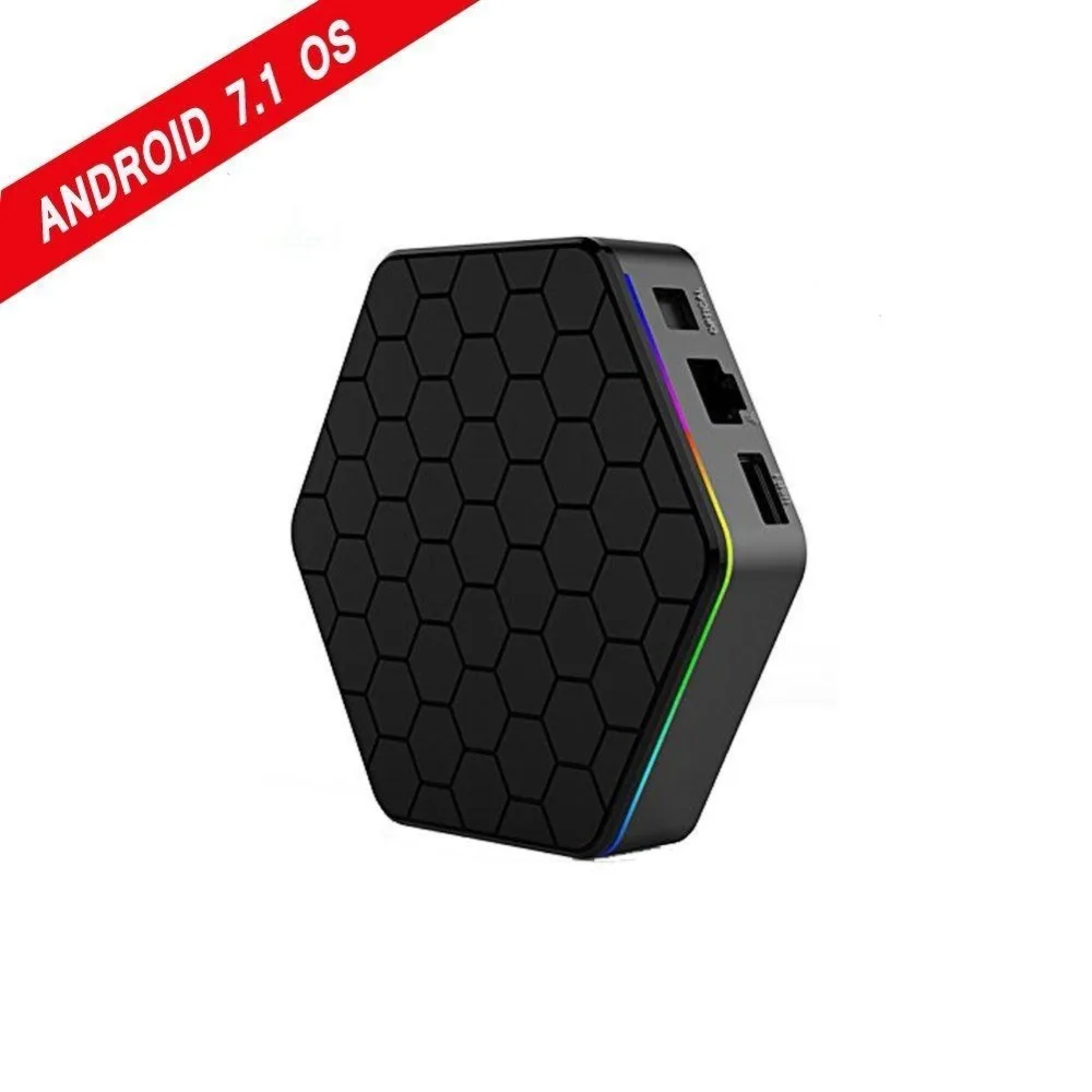 T95Z Plus 2GB 16GB/3GB 32GB Amlogic S912 Octa Core Android 7.1 OS Smart TV BOX HDMI 4K WIFI Bluetooth Set Top Box Media Player