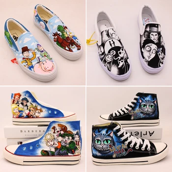 

Hand-painted canvas shoes Privately customized shoes Animation peripheral customization Customization of drawings Manual Drawing