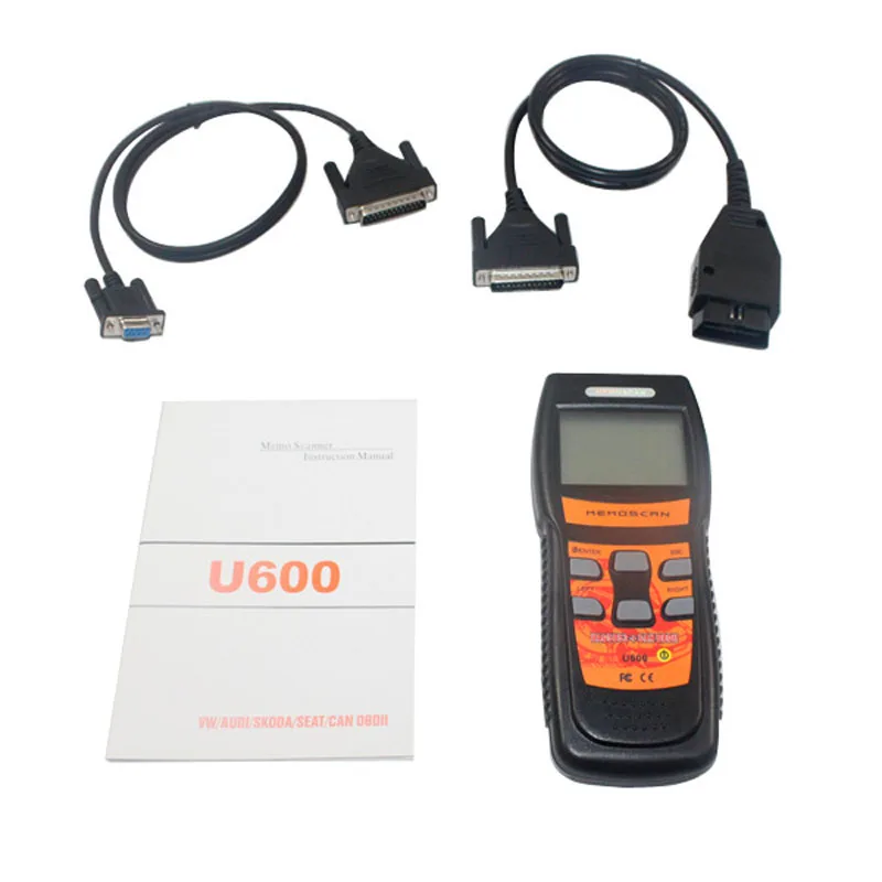 Update Online U600 OBD2 CAN Scanner Code Reader Live Data Memoscan U600 OBD2 CANBUS diagnostic scanner Read&Erase trouble codes