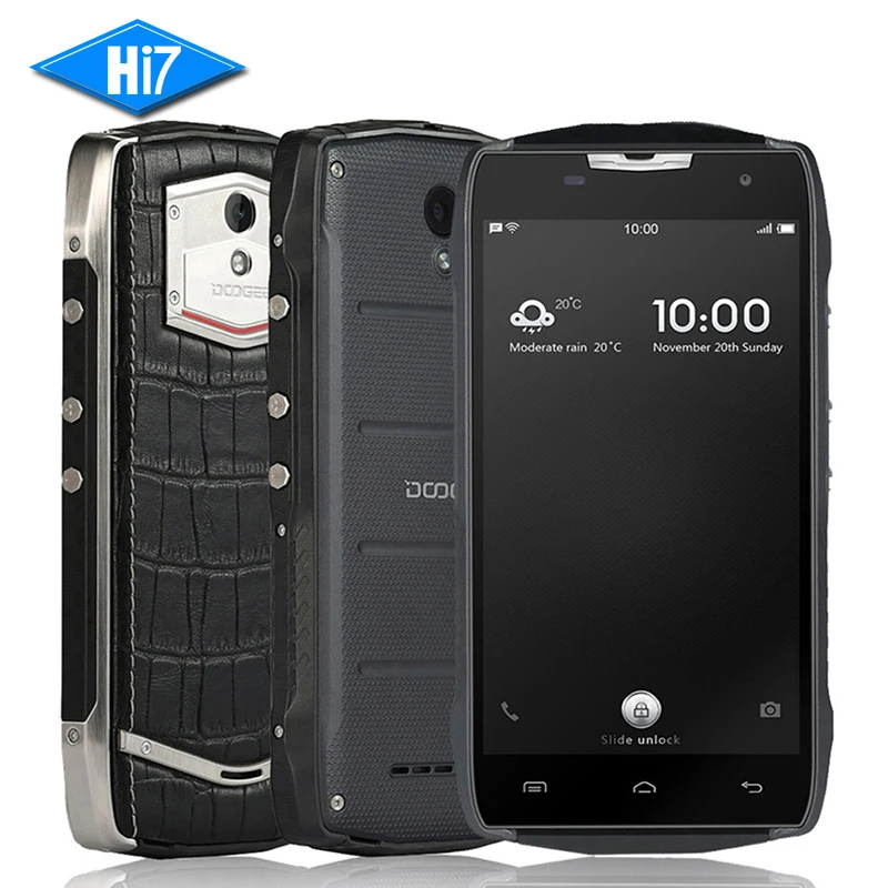 NEW Original DOOGEE T5 Waterproof 4G LTE Smartphone 3GB 32GB 4500mAh 5 MTK6753 Octa Core Android