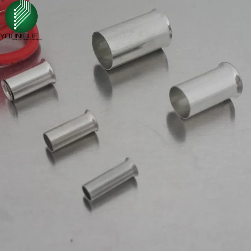 

1000 H 4.0/12 4.0/18 Wire End Uninsulated Ferrules #12AWG Pure Copper