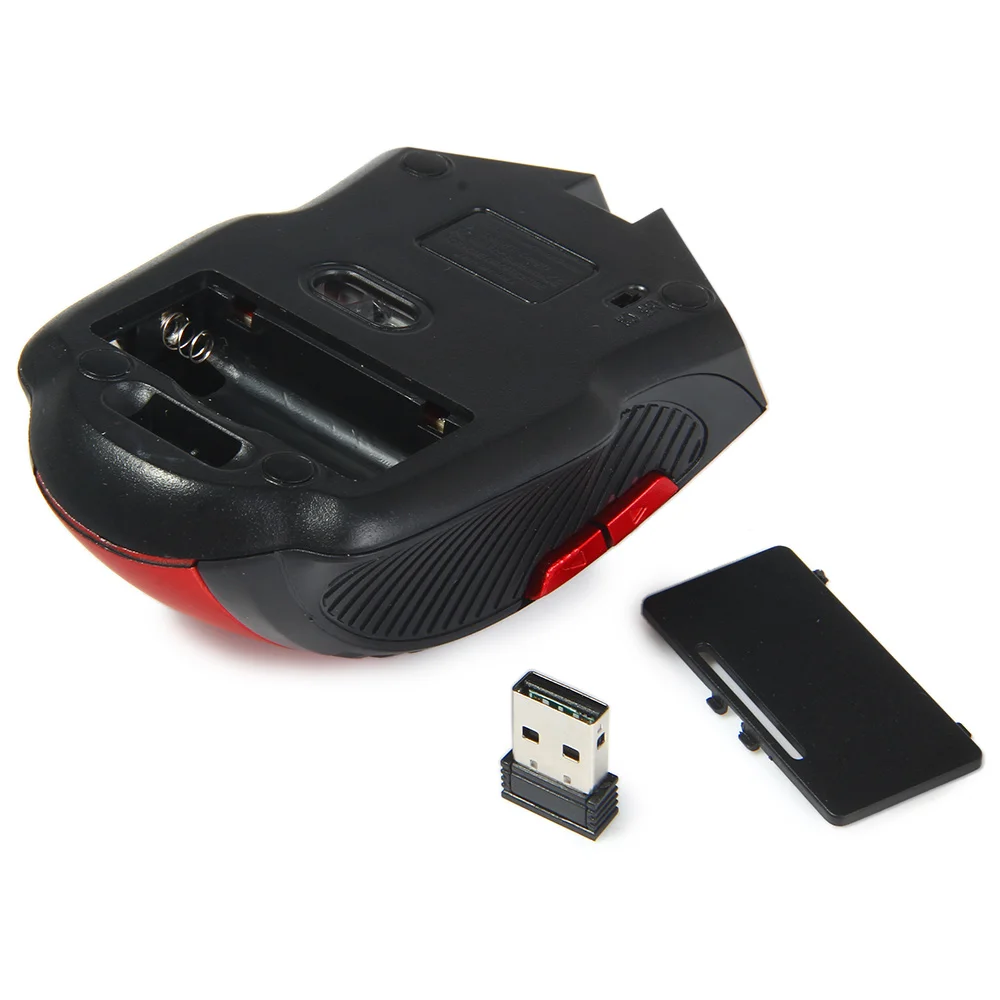 Мини 2,4 ГГц 6 кнопок Беспроводная игровая оптическая мышь с USB Приемником для настольного компьютера ноутбука