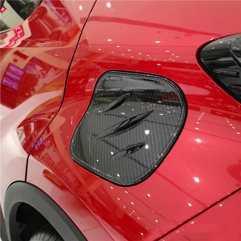 

Water Transfer Printing Carbon Fibre Car Fuel Tank Protection Cover Cap Trim Stickers for Toyota C-HR CHR 2017 2018 Accessories