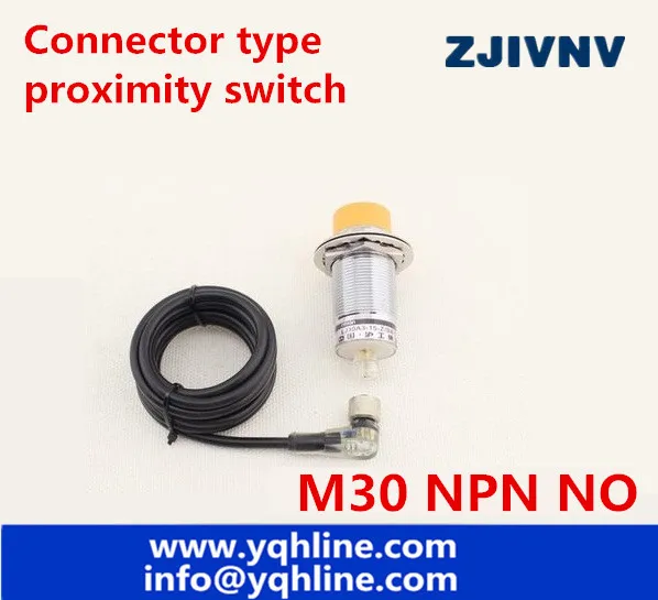 5 PCS cylinder type M30 NPN NO DC 6-36V proximity inductive sensor 3 wires switch with led connector Distance:15mm | Обустройство
