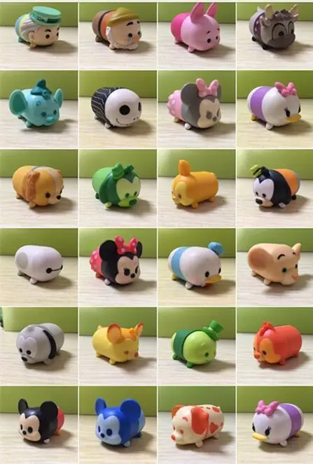 

CUTE TSUM Collection figure Mickey Minnie Daisy Goofy Pluto Dwarf Hook alpha 2 inch 1pcs