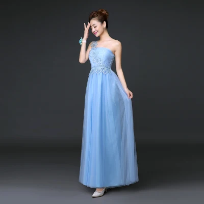 B One shoulder