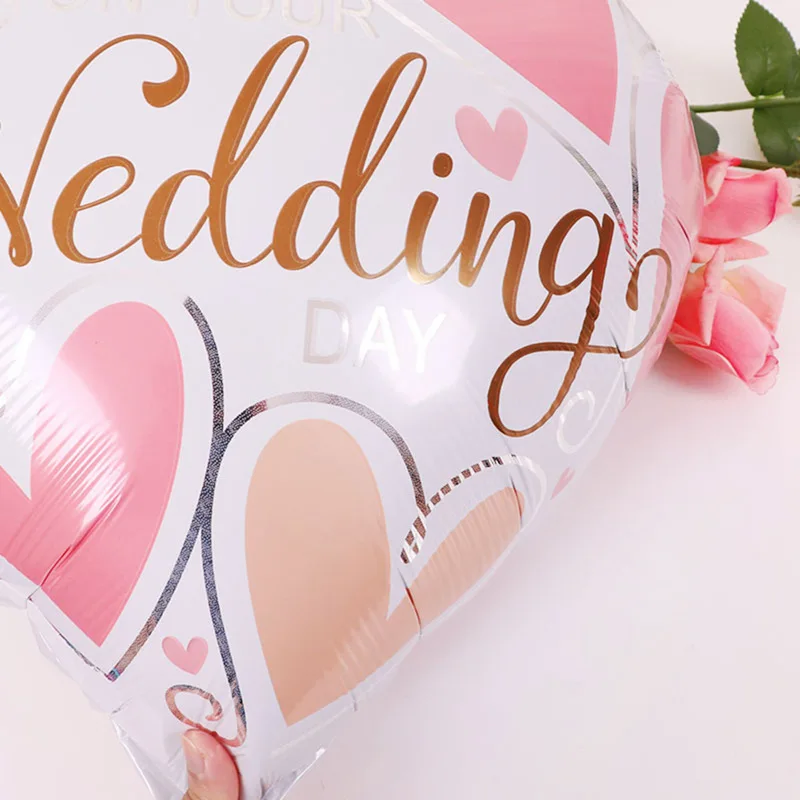 1 шт. 18 дюймов сердце Форма одежда красного цвета с надписью Love поцелуем губ