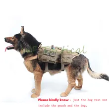 Тактические патрульные собаки жгут жилет костюм несущей силы охоты Airsofts собака снаряжение для одежды