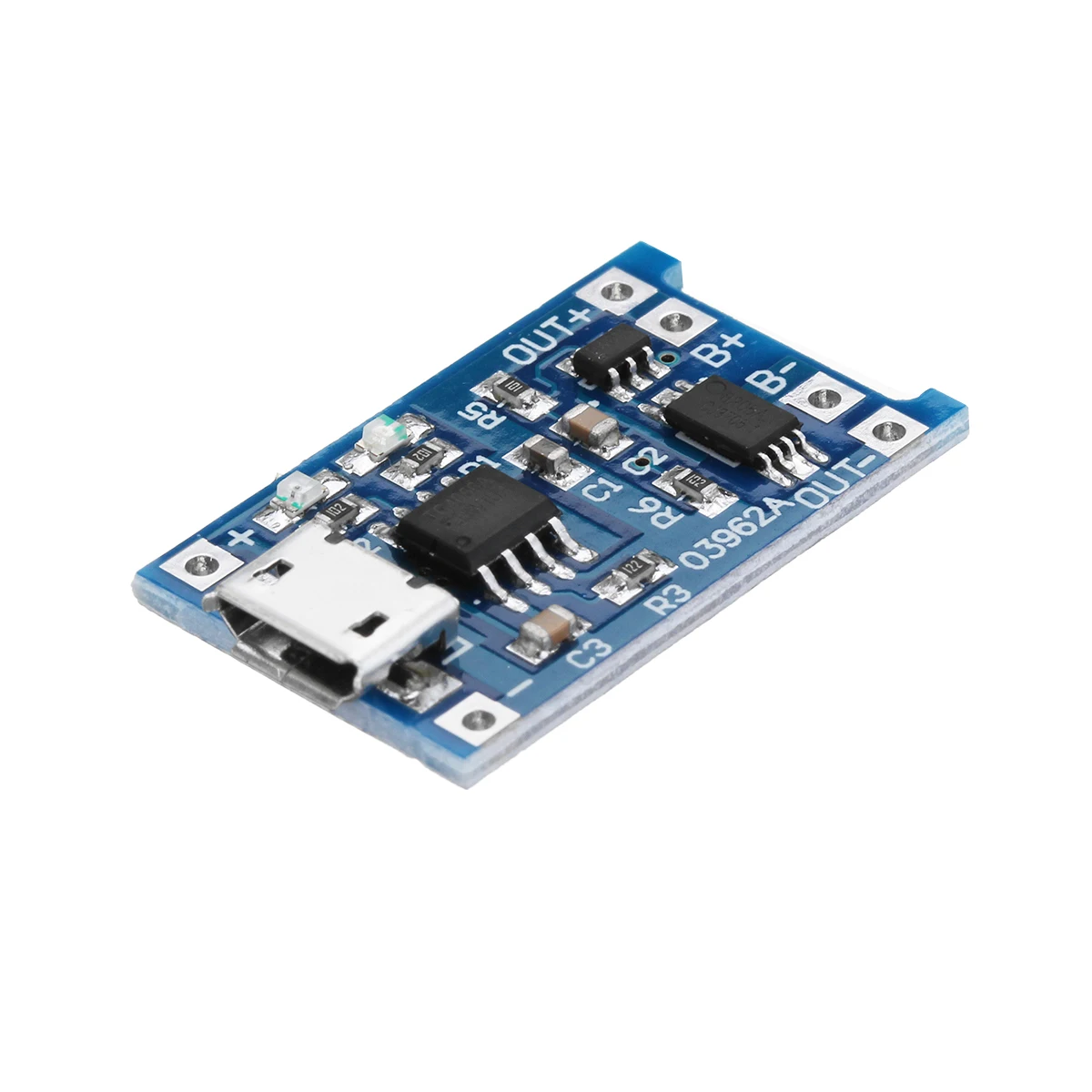 10 шт. TP4056 Micro USB 5 в 1 а 18650 литиевая батарея защитная плата для зарядки модуль