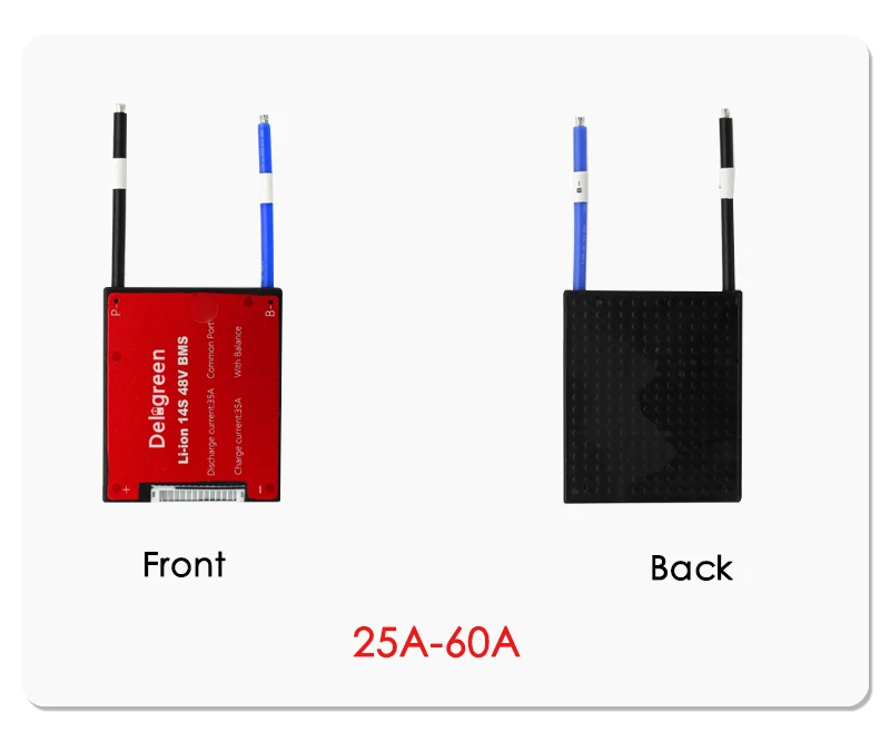 Deligreen 10S 36V 16A 25A 35A 45A 60A PCM/PCB/BMS для 3,7 V ионно-литиевая аккумуляторная батарея 18650 Lithion LiNCM литий-полимерный аккумулятор электрический скутер